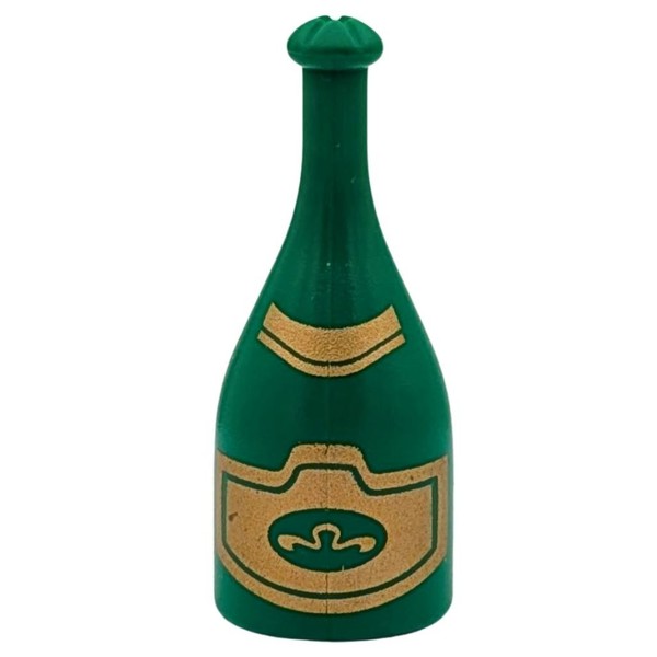 Playmobil botella verde grande champán ciudad casa suelta
