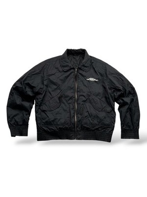 Vintage Oversized Bomber Jacket W112 Men's Size L