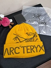 Arc'teryx Bird Head Toque Beanie Yellow – Merino Wool Unisex Ski Winter Hat NWT