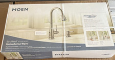 Moen Birchfield 87205EWSRS Touchless Pull-Down Kitchen Faucet Silver