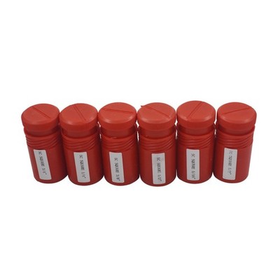 LABLT 6PCS 5C Square Collet Set 1/4'', 5/16'', 3/8'', 1/2'', 5/8'', 3/4''