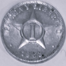Karibik, 1 Centavo, 1963