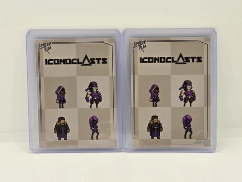 Iconoclasts - Limited Run Games - Silver Trading Card #382- Mint - Qty 2