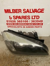 BMW X1 2011 DRIVERS O/S HALOGEN HEADLIGHT