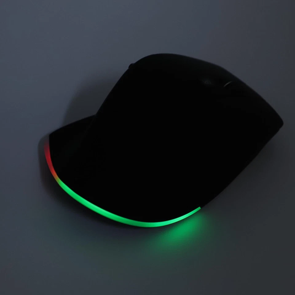  Mouse USB C Charging Wide Compatibility Vertical Mouse BT1 BT2 2.4G - Image 2 of 4