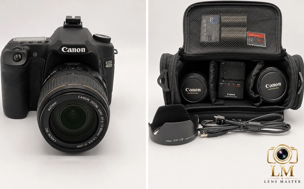 Las mejores ofertas en Cámaras digitales Canon EOS 40D | eBay