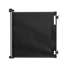 Perma Child Safety 1.4m Black Wide Retractable Gate