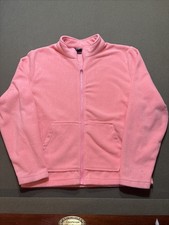 Eddie Bauer Kids Zip Up Fleece Jacket Pink