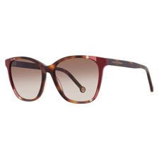 Carolina Herrera Brown Square Ladies Sunglasses CH 0061/S 0O63/HA 57