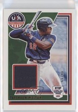 2022 USA Baseball Stars & Stripes Materials Gold 46/99 TayShaun Walton 0g4