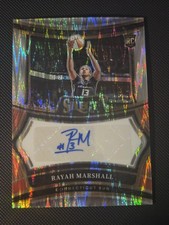 2025 Panini Select WNBA Rayah Marshall Flash Prizm Signatures Auto Sun RC