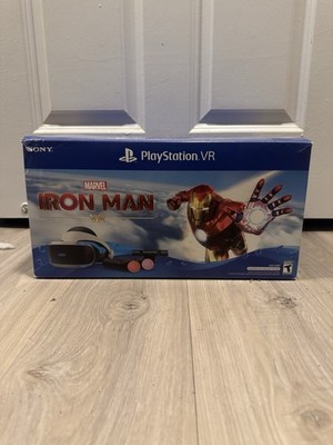 Sony PlayStation VR Iron Man VR Bundle CUH-ZVR2 Headset Move Controllers 120Hz