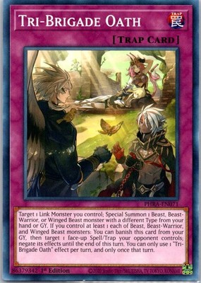 Tri-Brigade Oath PHRA-EN071 Common Phantom Rage NM