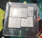 MAPLE FLEX Bars 999.9 FINE SILVER •1/10 Oz x (2) & 1/20 Oz x (4) =12.44g▫️🇨🇦⭐️