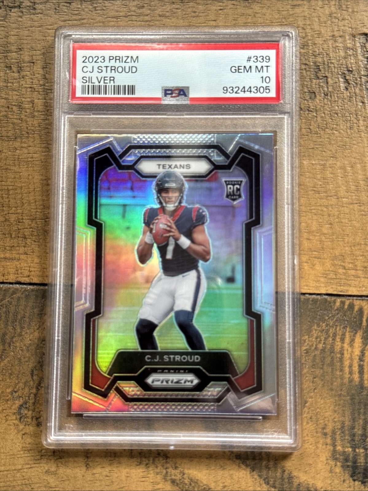 CJ Stroud Panini Prizm #339 Silver