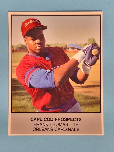 1988 Ballpark Card Cape Cod Prospects RC Frank Thomas Orleans Cardinals #14 ⚾