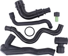 Crankcase Breather Hose Pipe Kit Set for Volkswagen Bora Golf MK4 A-UDI A3 1.8T