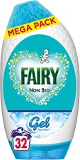 Fairy Non Bio Detergent Gel 32 Wash Mega Pack - Brand New FAST DILVERY