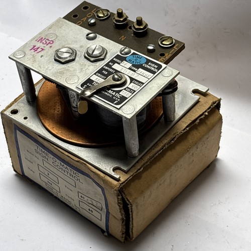 Time-O-Matic Model 53 Sign Control Switch, Form 61K83, 115 Volt