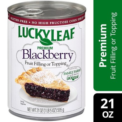 Premium Blackberry Fruit Filling & , 21 oz Can