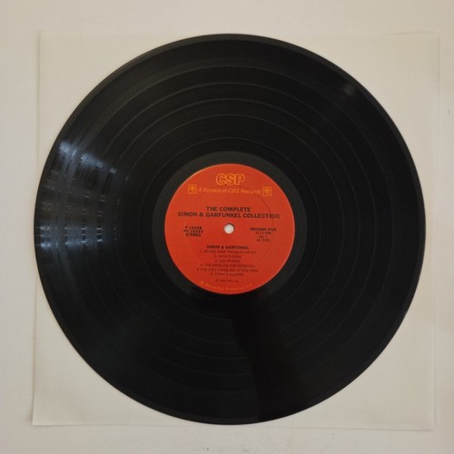 "Simon & Garfunkel THE COMPLETE COLLECTION 5 LP's Set Lot 1980's Columbia Rare - Foto 17 di 22