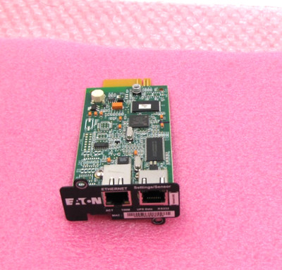 Eaton 710-00255-06P Network Management Card-MS UPS SNMP Web Interface   Tested