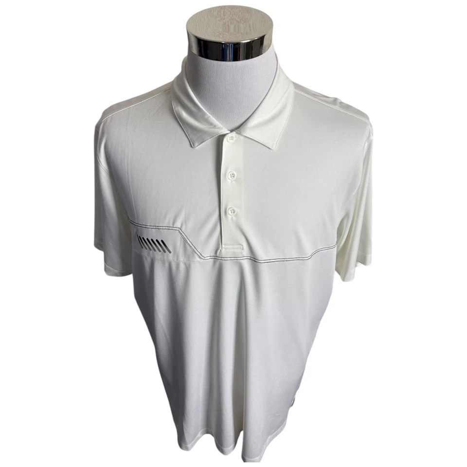 Ping Desert Willow Golf Resort Polo Shirt Men's Large White Performance - Image 2 of 4