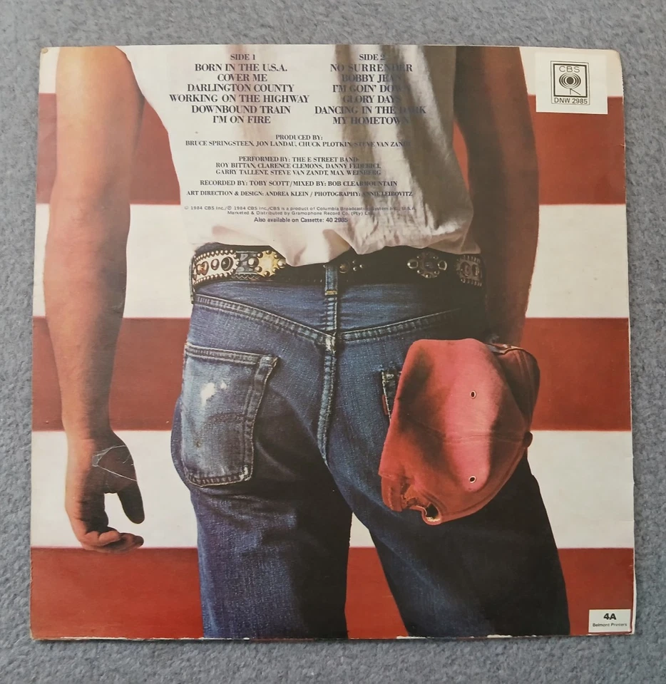 Bruce Springsteen RARE Zimbabwe Press Born In The Dylan Police Straits Stones - Image 2 of 4