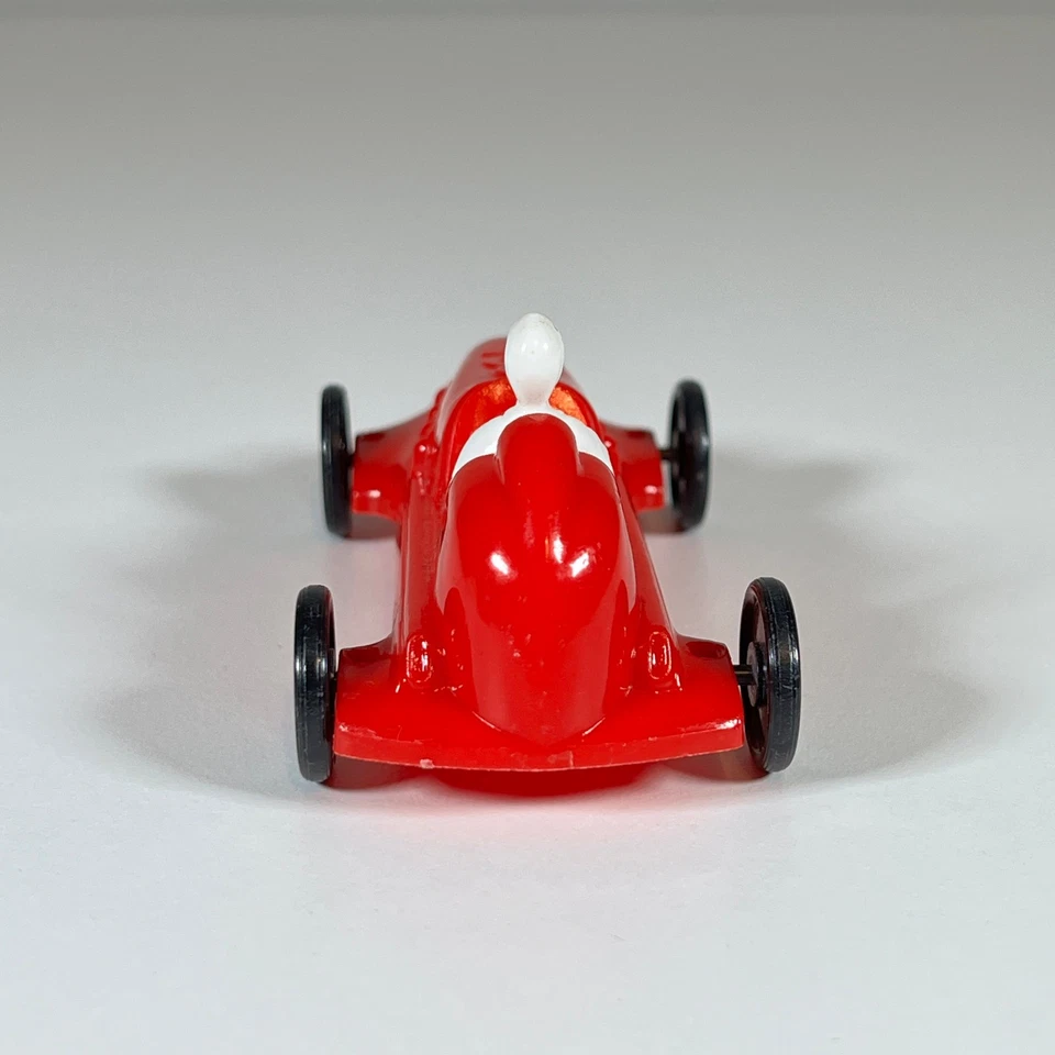 Винтажный 1950-х ACME пластиковый обтекаемый седан #2 игрушечный автомобиль 3,5» сделано в США - Изображение 3 из 4