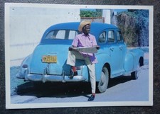 Pocztówka Ak Kuba / Cuba - Oldtimer stare sanie Ami - Hawana
