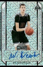 2021-22 Leaf Metal - Walker Kessler #BA-WK1 Silver Mojo (AU, RC)