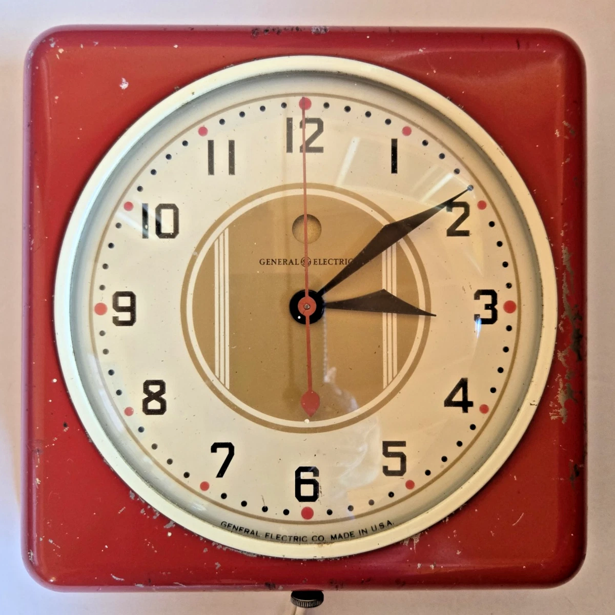 GE Collectible Wall Clocks 1920-1949 Time Period Manufactured for