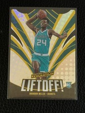 BRANDON MILLER 2023-24 PANINI REVOLUTION LIFTOFF! DIE-CUT #9 RC ROOKIE MINT