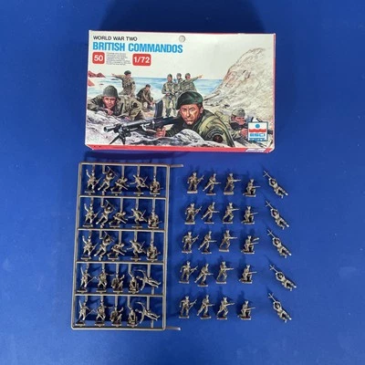 Esci 1/72 Boxed British 8th Commandos WW2 Complete set - Image 1 of 4