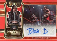 BLAIR DAVENPORT 2022 PANINI SELECT WWE AUTO 7/99 RA-BDV