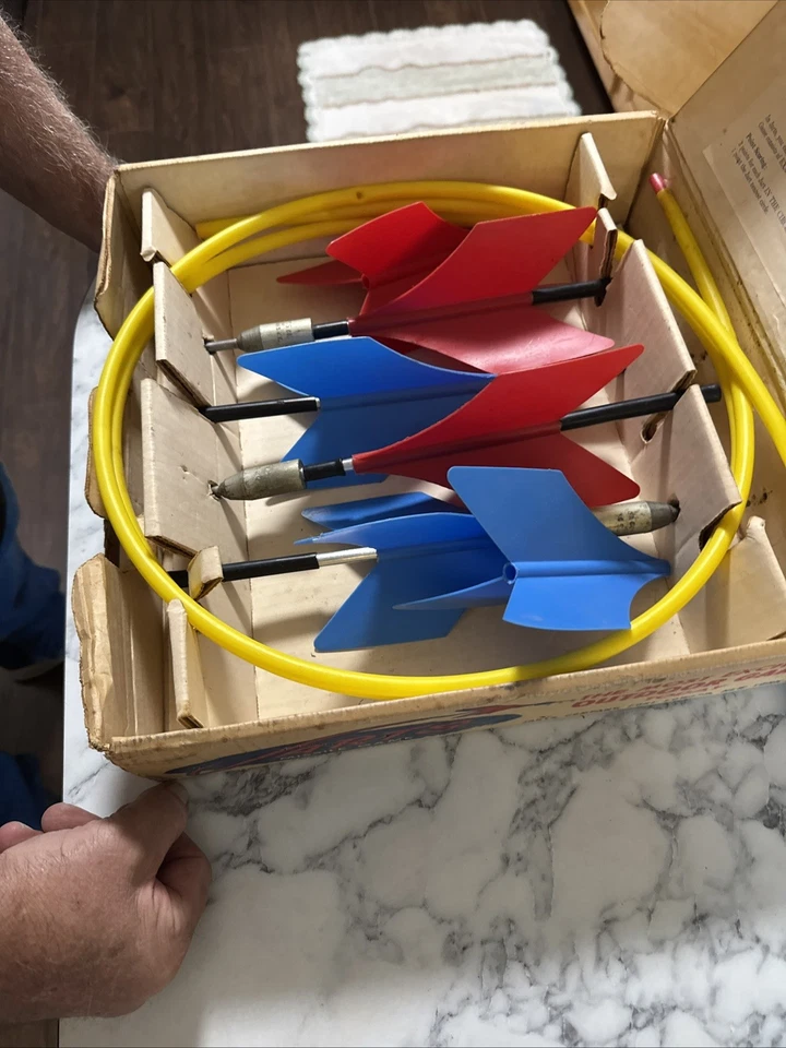 J A R T S Missle Game Complete Set Excellent Condition W/ Extra Fins - Image 3 of 4