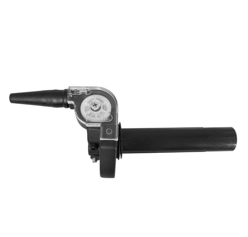Poignée de gaz en aluminium Domino Formula noir pour un dosage précis