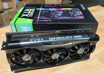 EVGA GeForce RTX 3090 FTW3 ULTRA GAMING 24GB GDDR6X GPU Graphics Card with box