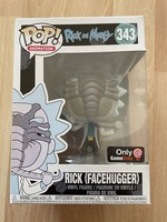 Funko Pop! Rick And Morty #343, Rick (Facehugger) Gamestop Exclusive