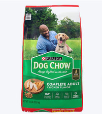 2 pack Purina Adult Chicken Dog Food 44-lb for Adult Dogs High Protein 0.97 per pound