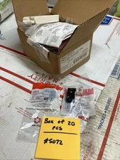 Box/20 Legrand HDJ6-00 HD CAT 6 JACK Jacks Category 6 T568A / T568B Black 180°