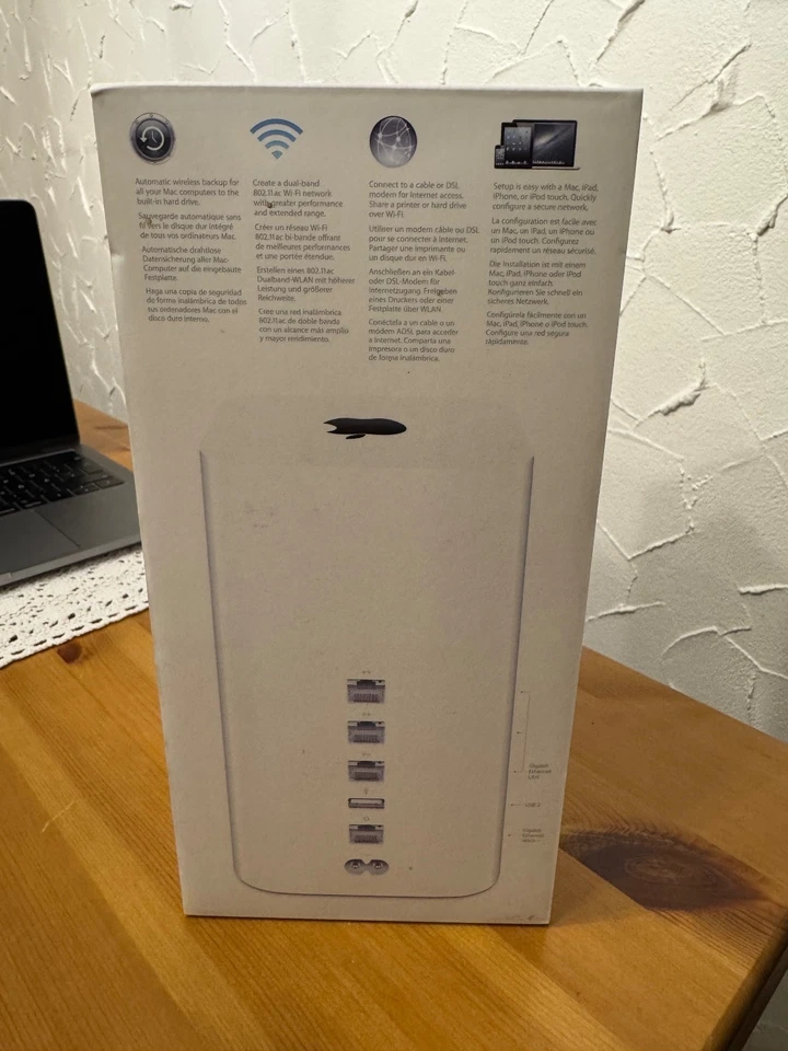  Apple AirPort Time Capsule 2TB 802.11ac Modell ME182B/A A1470 5. Generation ✔ - Bild 2 von 4