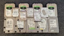 Lot of 14 Non-working/Working Hard Drives / 2.5 & 3.5 Mixed Brands 14.54TB Total