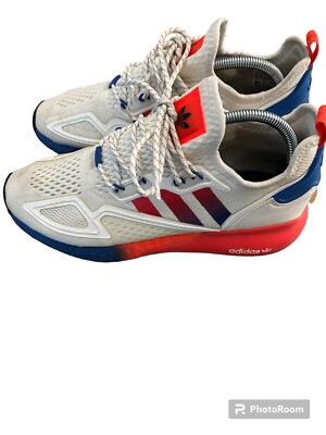 🔥 Adidas Originals ZX 2K Boost Men's Sneakers White Solar Red