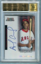 2004 Bowman Sterling Refractor Alberto Callaspo Rookie Auto /199 BGS 10 PRISTINE