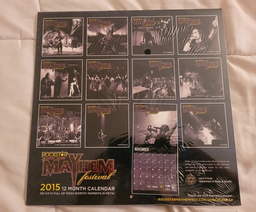 MAYHEM Festival Tour Book 2008-2013 Strati Hovatos New Rare Hardcover Book Metal - Picture 5 of 8