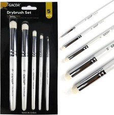 Dry Brush Miniature Painting, 5 Sizes Drybrush Set for Miniature Warhammer
