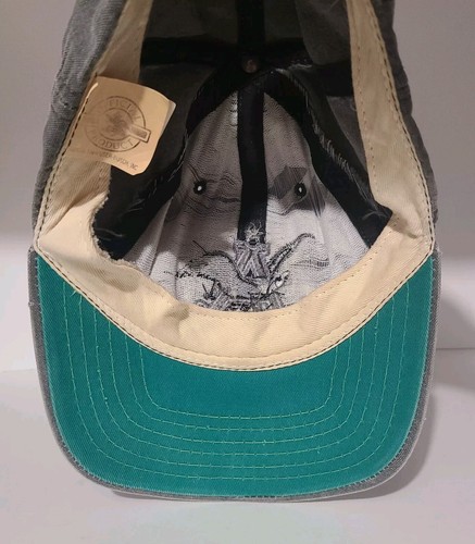 Vintage Tag '95 Anheuser Busch Bier Strapback grau Baseball Cap Mütze Adler Logo - Bild 10 von 16