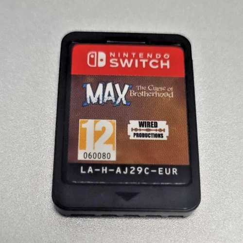 Max The Curse of Brotherhood Nintendo Switch CARTRIDGE
