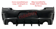 Fit 2015 - 2023 Dodge Charger Widebody complete  Rear bumper W/ inserts